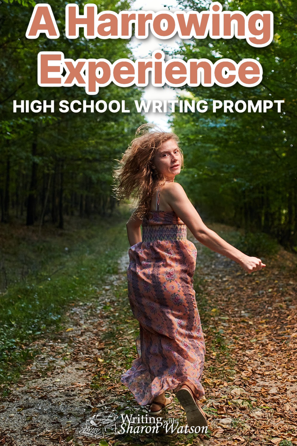 Have you lived through a harrowing experience? Write about it in this high school writing prompt. #homeschool #homeschoolwriting #writingprompts