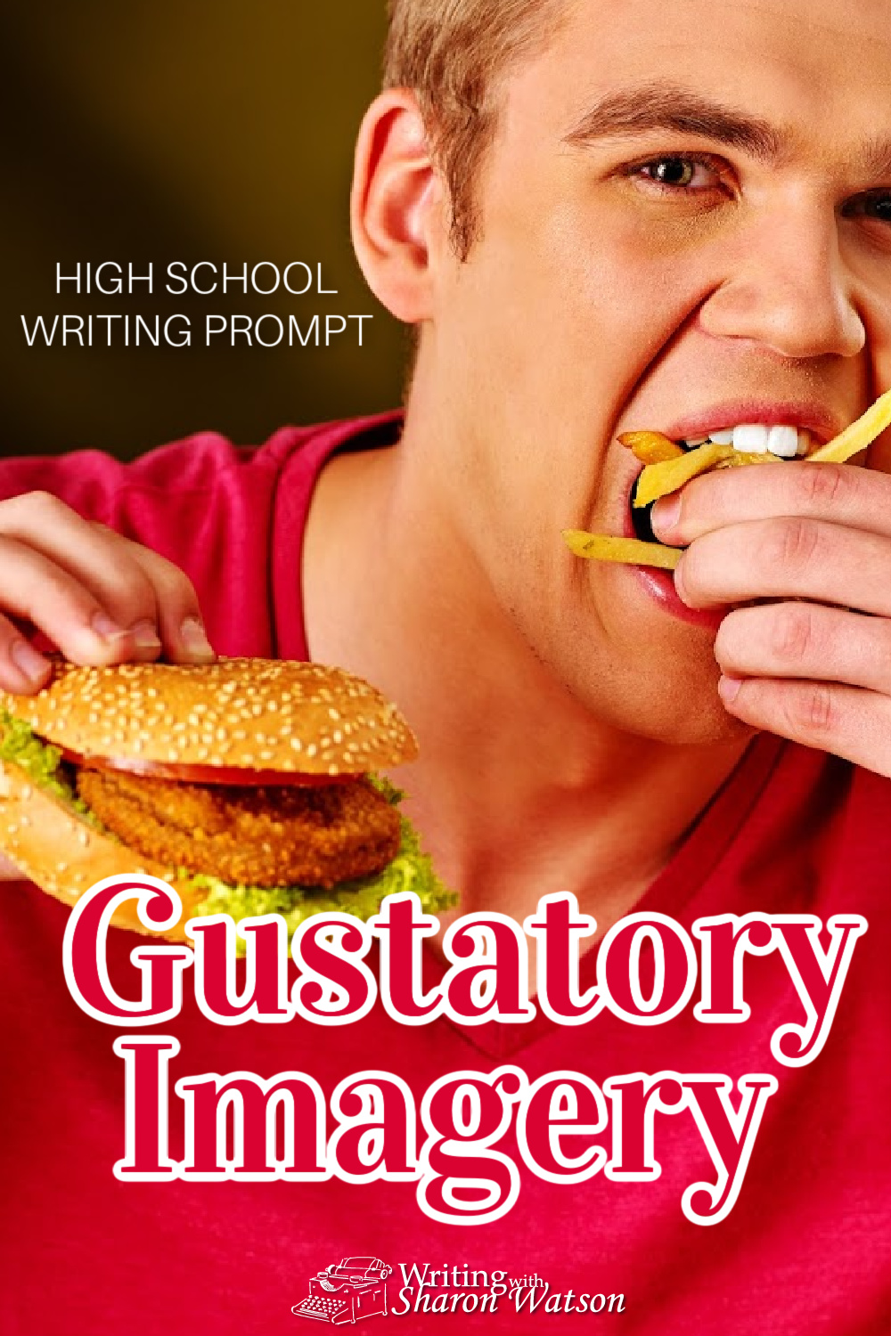 When was the last time you wrote a whole paragraph about how a piece of cheese tasted? Join Michael Paterniti as he waxes eloquent and then try your own hand at gustatory imagery with this writing prompt for high school students. #homeschool #homeschoolwriting #writingprompts #gustatoryimagery.
