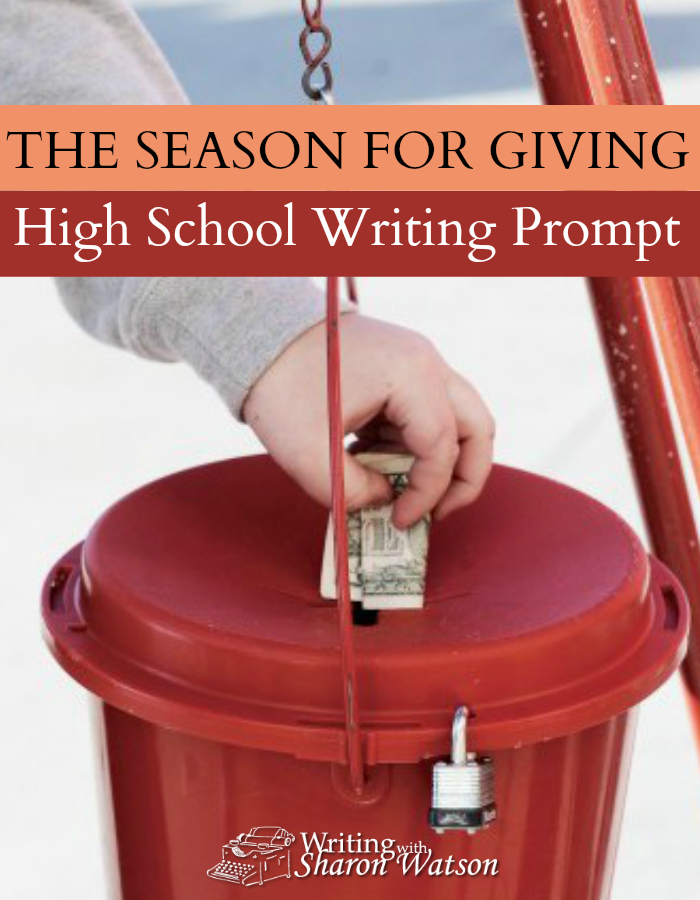 High School Writing Prompt -- Charitable organizations need help and often ask for money around Christmas and at the year's end. If you donated money, to whom would you be giving it?