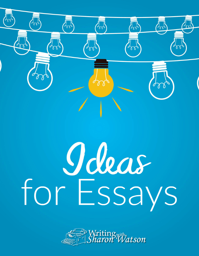 Ideas for Essays - It's tough to come up with ideas for essays. Where do you find the topics? Try this strange way of developing ideas for essays using your own initials!