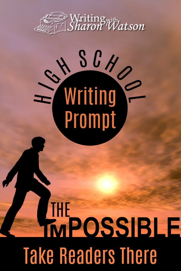 Jules Verne leads the way in writing sci-fi stories about places where people could not go or had not yet gone. Try writing a story about the impossible with this writing prompt for high school homeschool. #homeschool #highschool #writingpompts #homeschoolwriting #homeschooling