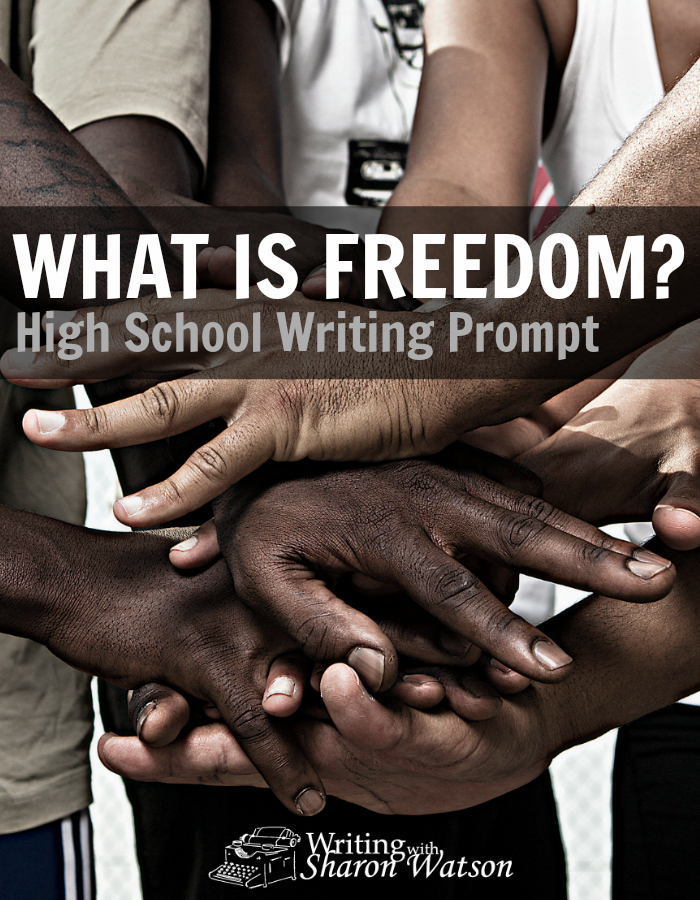 High School Writing Prompt -- At 15, Melba was in danger and not allowed to go out at night. Her definition of freedom is surprising, and now it's your turn to define freedom.
