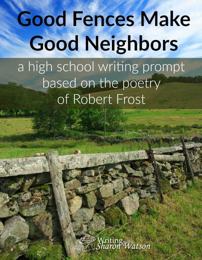 High School Writing Prompt -- In 1961, famous poet Robert Frost did something no other poet had ever done. Read about it here and comment on his poem "Mending Wall."