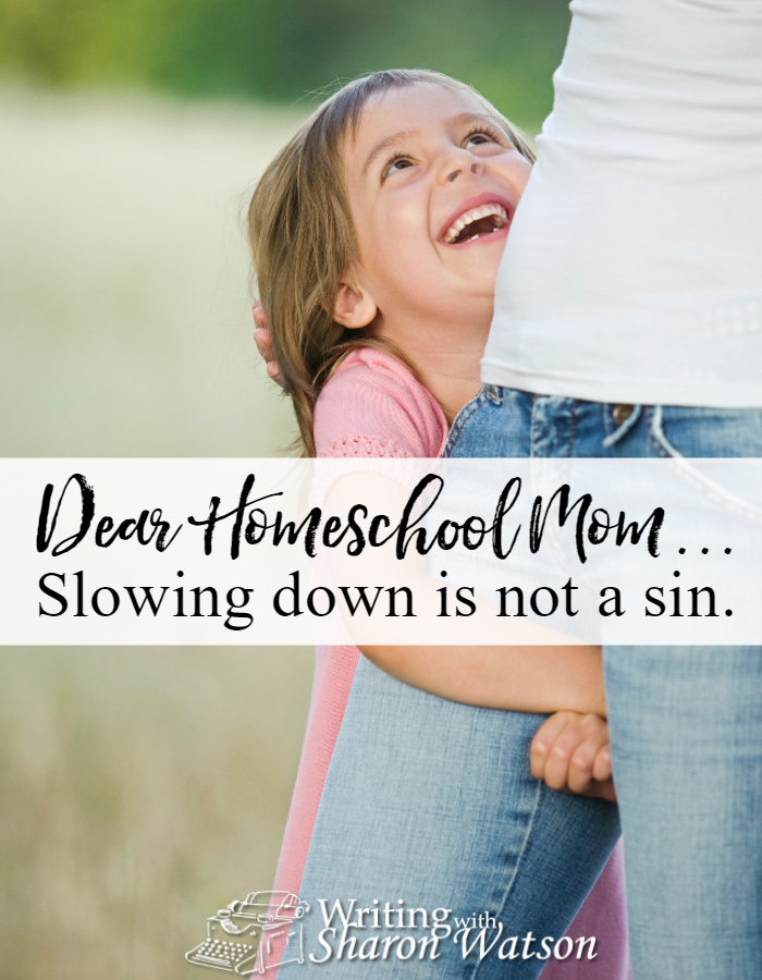 Are your children restless? Do they lack time to think or concentrate. Do you always feel ragged? Slowing down, though painful, might rescue them and you!