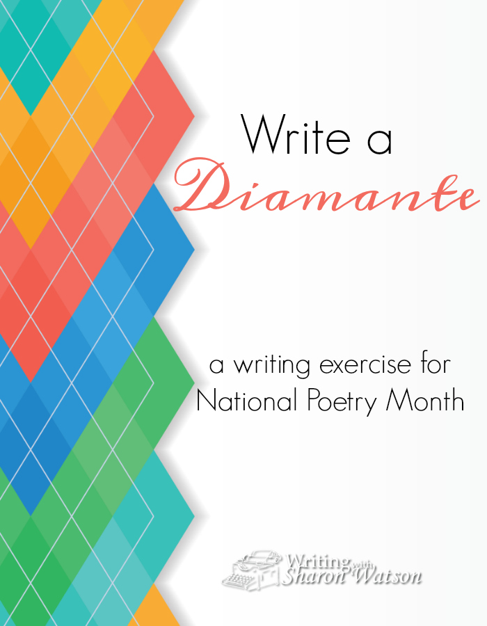 Let's celebrate National Poetry Month by writing a fun diamante--a diamond-shaped poem based on opposites!