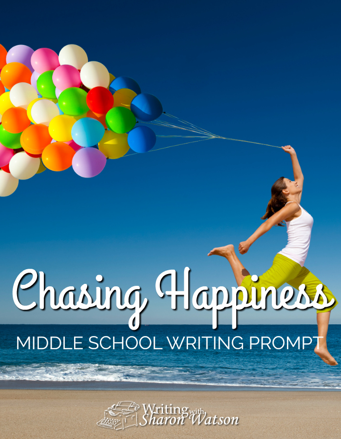 Middle School Writing Prompt - In the Declaration of Independence, Thomas Jefferson writes that our “inalienable rights” are “life, liberty, and the pursuit of happiness.” What does "the pursuit of happiness" mean? #writing #writingprompts #homeschool #middleschool