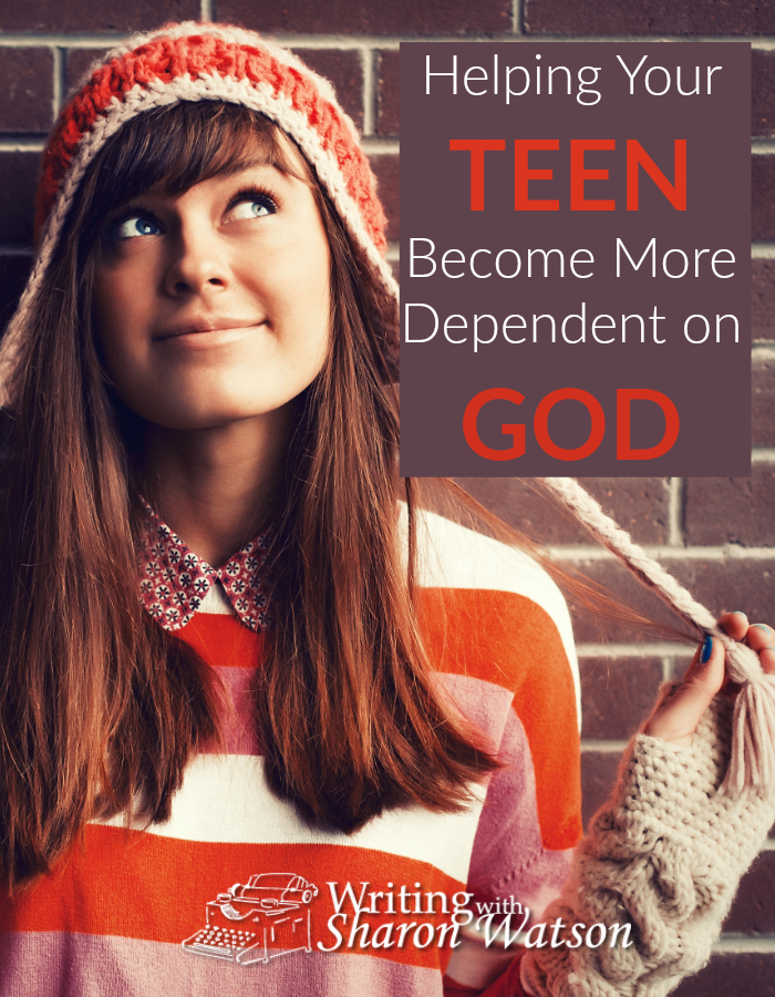 Teen maturity means becoming less dependent on parents, but maturity for Christian teens means a reliance on God. How can we help them become more dependent on God?