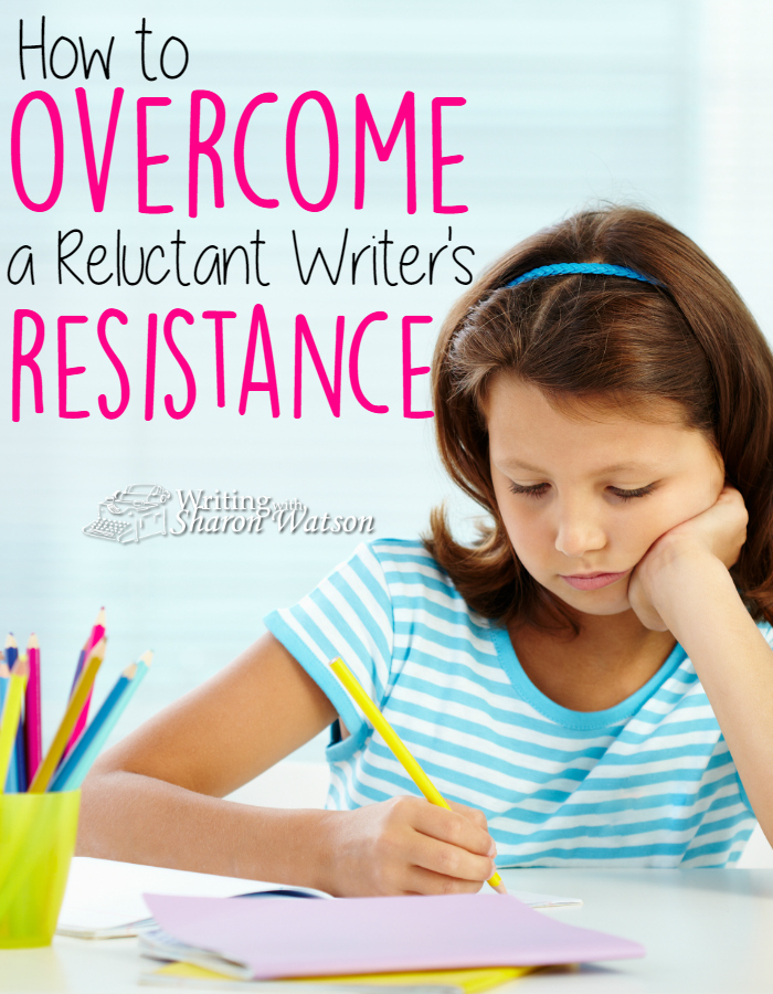 Are you encountering resistance when you ask your students to write? Is there crying involved? Learn how to overcome a reluctant writer's resistance.