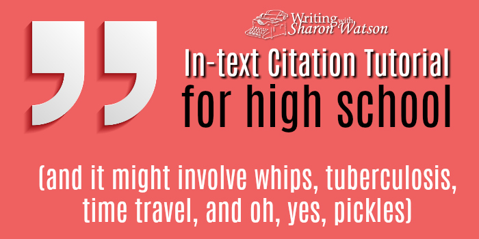 In-text Citations for High School