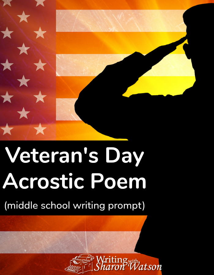 Celebrate Veterans Day this year by writing an acrostic poem to or about a veteran. Download and use this (free) handy worksheet for your students.