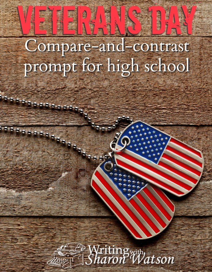 This Veterans Day, use this downloadable chart so students can see the differences between working for the U. S. Armed Forces and working in the private sector. #highschool #homeschool #homeschooling #writingprompts #homeschoolwriting