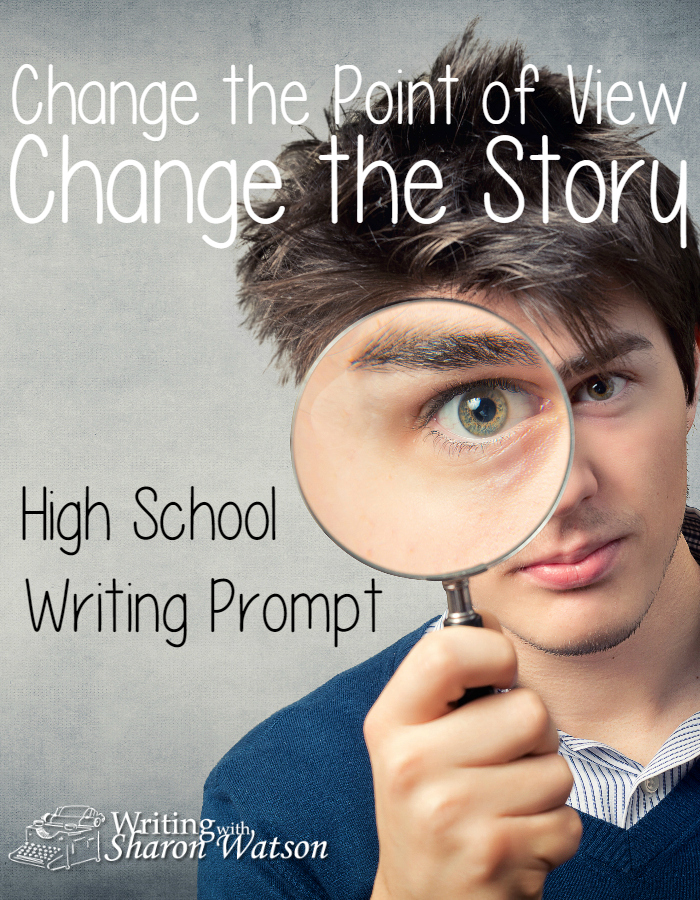 Read the difference between C. S. Lewis's original The Magician's Nephew and the new account in first person. Then try it yourself in this writing prompt for high school students. #homeschool #homeschooling #writing #writingprompts #writingtips #writingtools #homeeducation