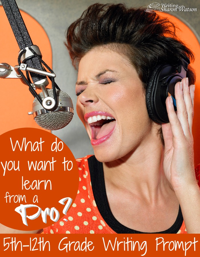 Middle and High School Writing Prompts: What could Serena Williams teach you about smashing serves in the tennis court or Dustin Hoffman about acting? Choose your skill and choose you pro.