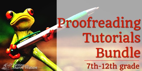 Proofreading Tutorials Bundle
