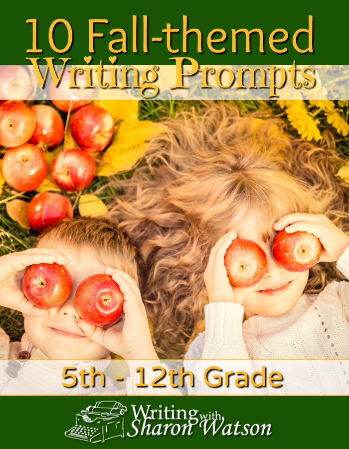 10 Fall-themed Writing Prompts -- Looking for something to engage your 5th-12th grade writers? Use these fall-themed writing prompts for poetry, opinions, descriptions, and more.