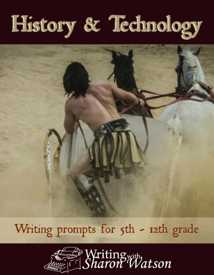 Writing Prompts for Middle and High School : Did you know that the ancient Greeks and Romans harnessed the power of steam and wind? Enjoy these prompts about an ancient Thomas Edison and his impact on the world.