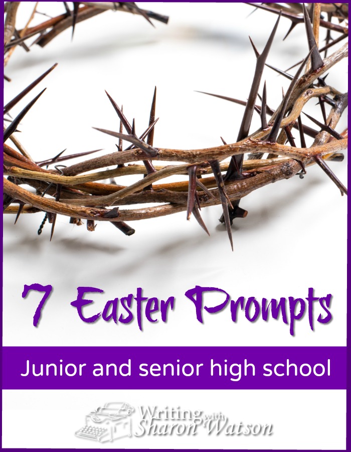 Easter Writing Prompts for Middle and High School - Looking for a way your students can focus on the meaning of Easter? Our special prompts are aimed at the heart of Easter and our dear Savior's death and resurrection. #homeschool #homeschooling #writing #writingprompts