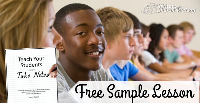 Download Your Free Sample of Teach Your Students How to Take Notes