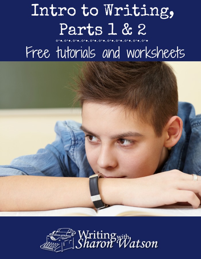 Intro to writing: Do your students get stuck when writing a paragraph or essay? Use these practical tutorials with free printables to give your students success in writing. #homeschool #homeschoolwriting #homeschoolingmiddleschool #homeschoolinghighschool #middleschoolwriting #highschoolwriting