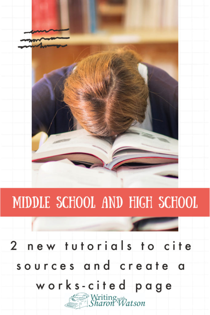 cite sources and works-cited page tutorial